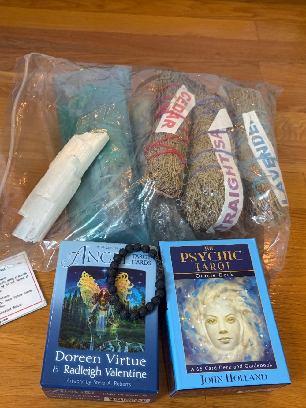 Tarot Card Deck Reiki Sage Bundle